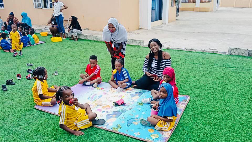 Students outdoor activity