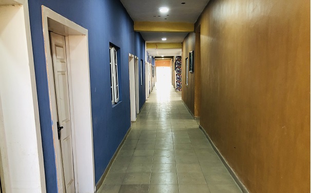 Campus corridor